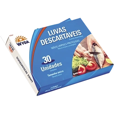 Luva transparente - Profissional