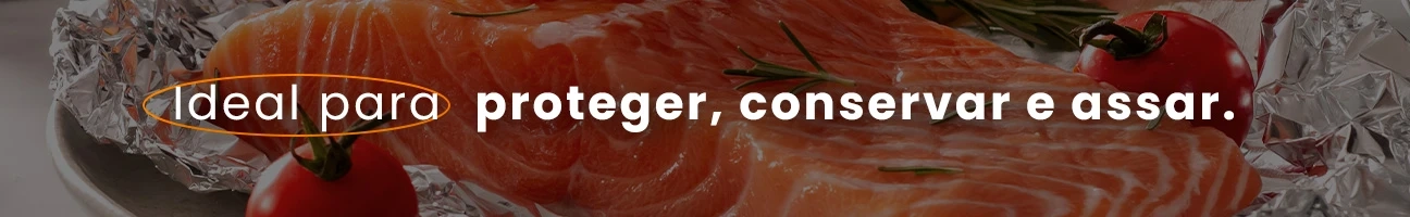Banner Folhas de Alumínio